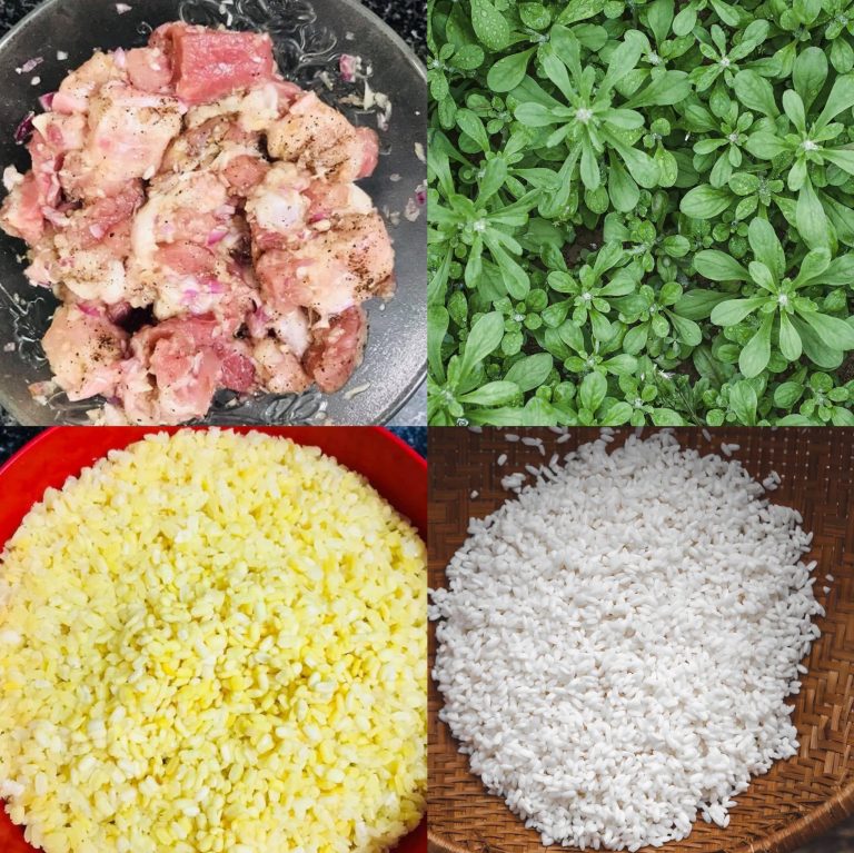 Bánh khúc Việt Trì khúc trắng3