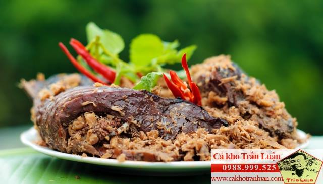 niêu cá kho làng vũ đại 1kg