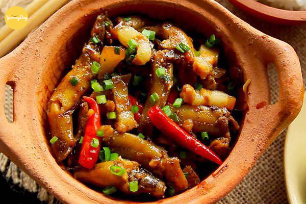 Cá bống chưng tương