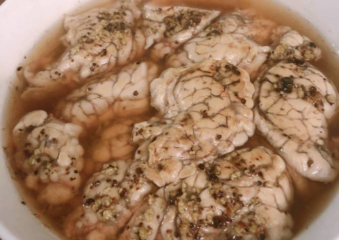 Óc bò nấu rượu