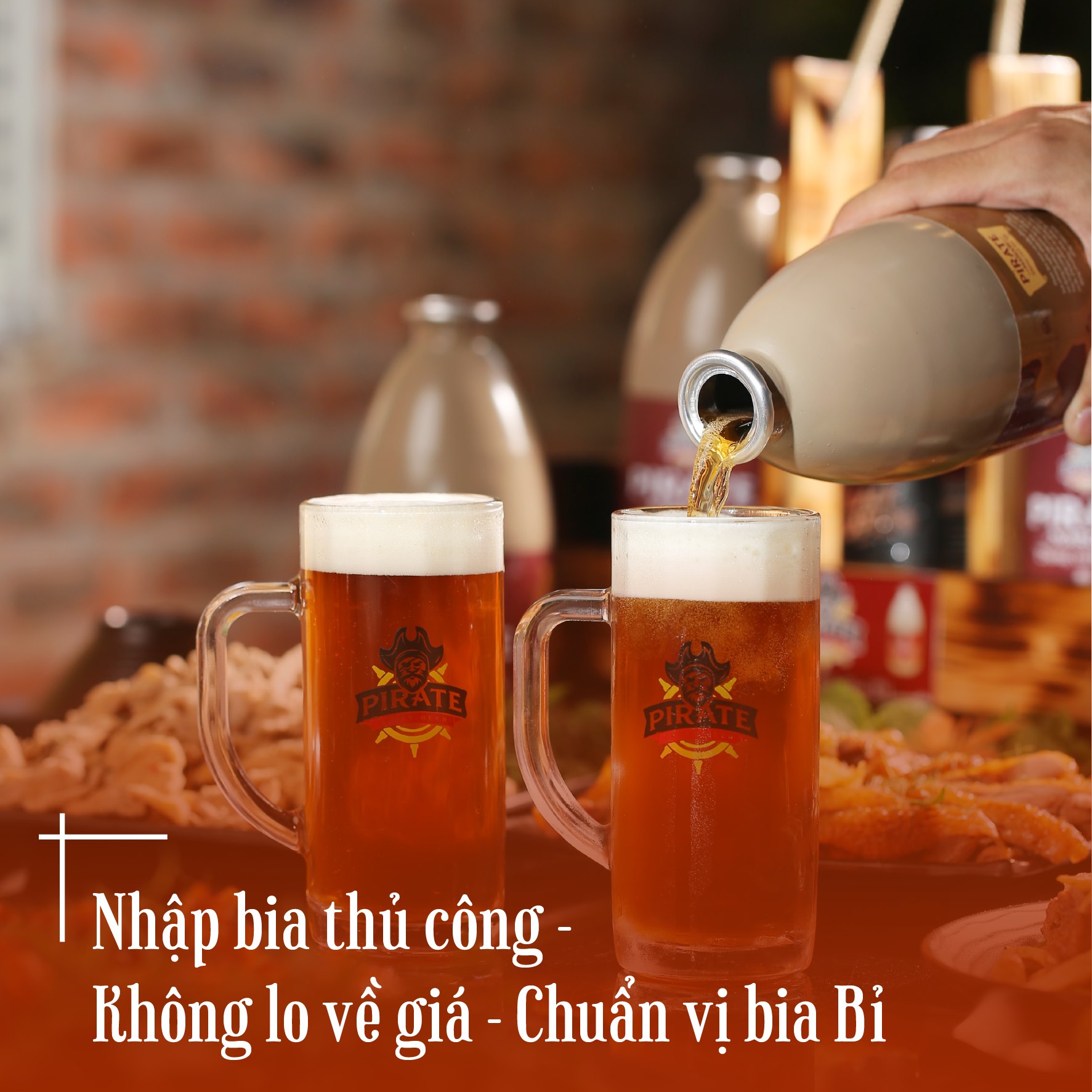 Bia thủ công Pirate tốt cho sức khỏe