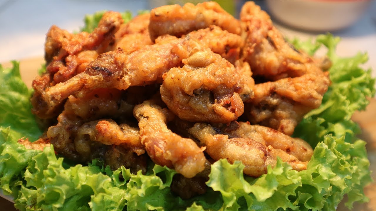 Đùi ếch chiên bơ – món ngon từ ếch