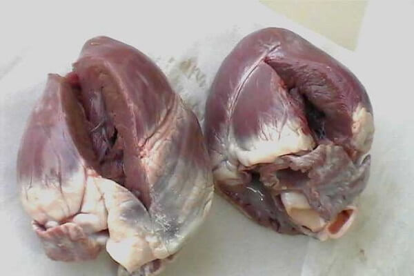 Tim bò tươi sạch - 320k/kg