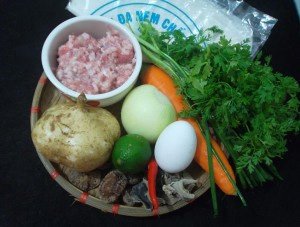 Nguyên Liệu làm nem rán