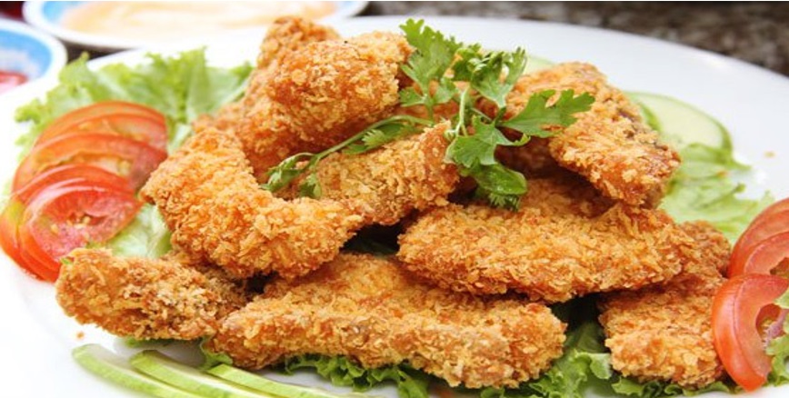 Cá măng chiên giòn