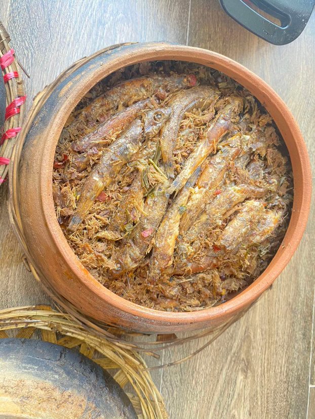 Niêu cá bống kho 1kg 