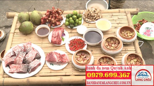 Nguyên liệu chuẩn bị