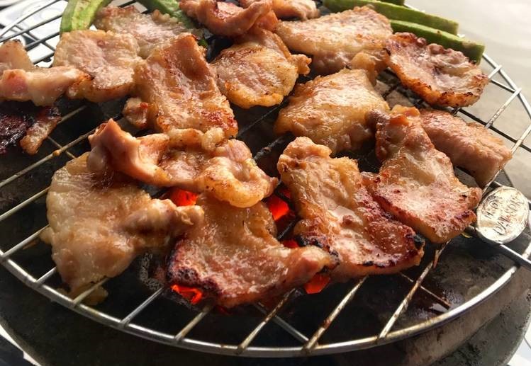 Nầm bò nướng chao