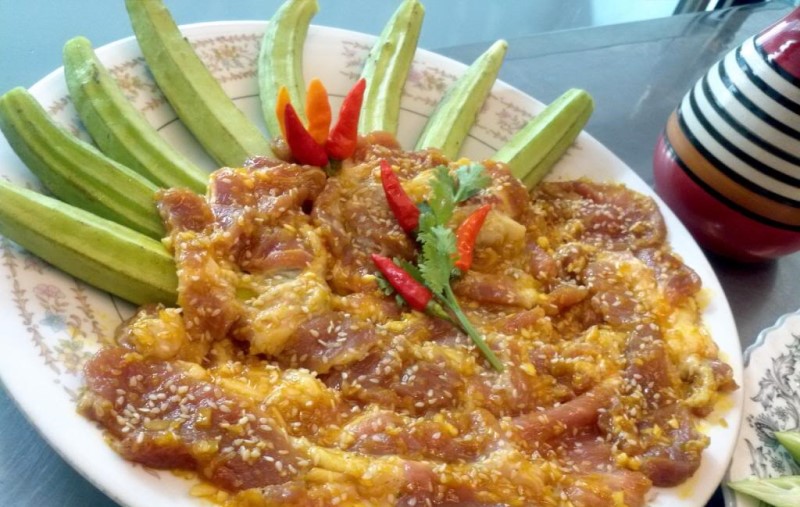 Nầm bò nướng ngũ vị hương